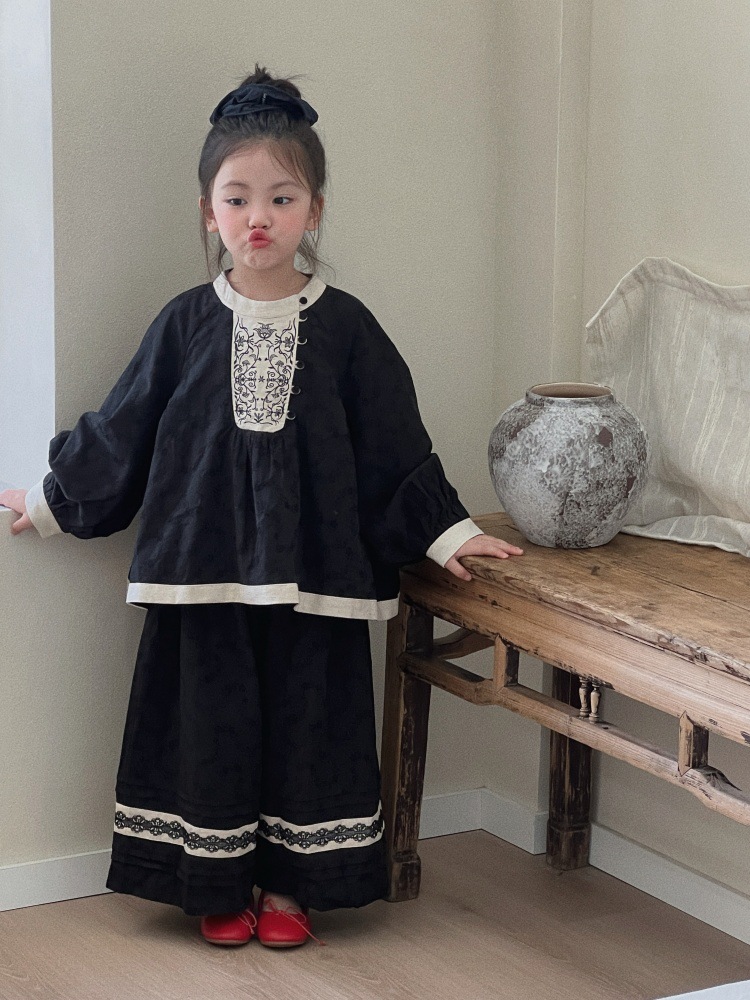 Baby Clothing Industry - Girls Suit 2025 Autumn New Children's