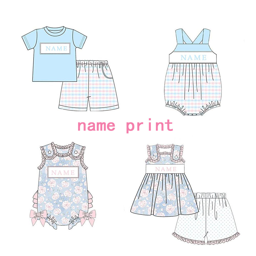 Baby Clothing Designer - Custom Design Children Matching Boutique Outfit
