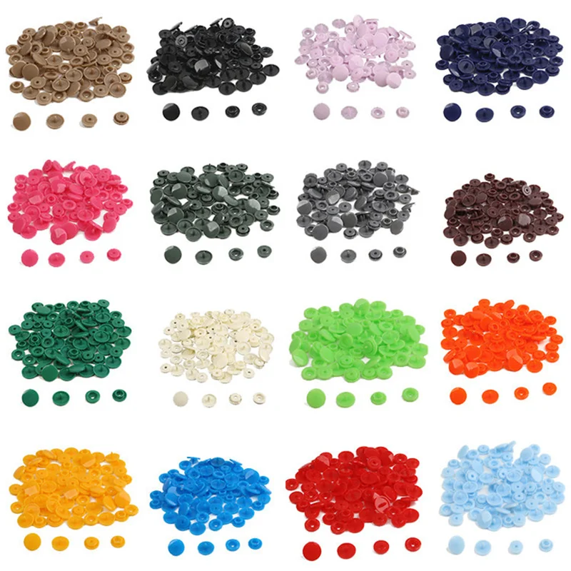 Baby Clothing Used - T5 Plastic Snap Buttons Resin Buckle
