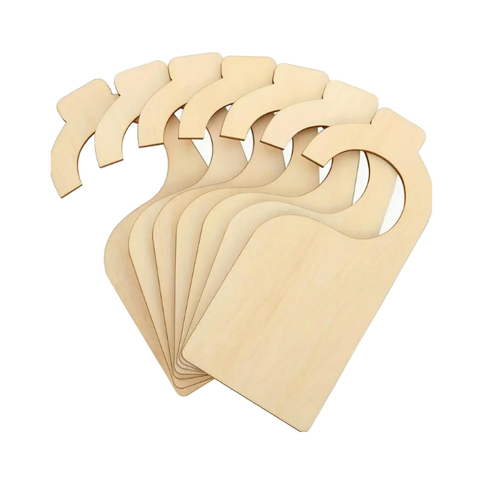 Baby Clothing Rack Gift - Set of 7 Wood Clothing Rack