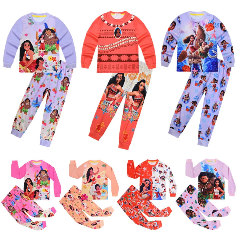 Baby Clothing Unit - l2025l New Cosplay Spring Autumn Vaiana
