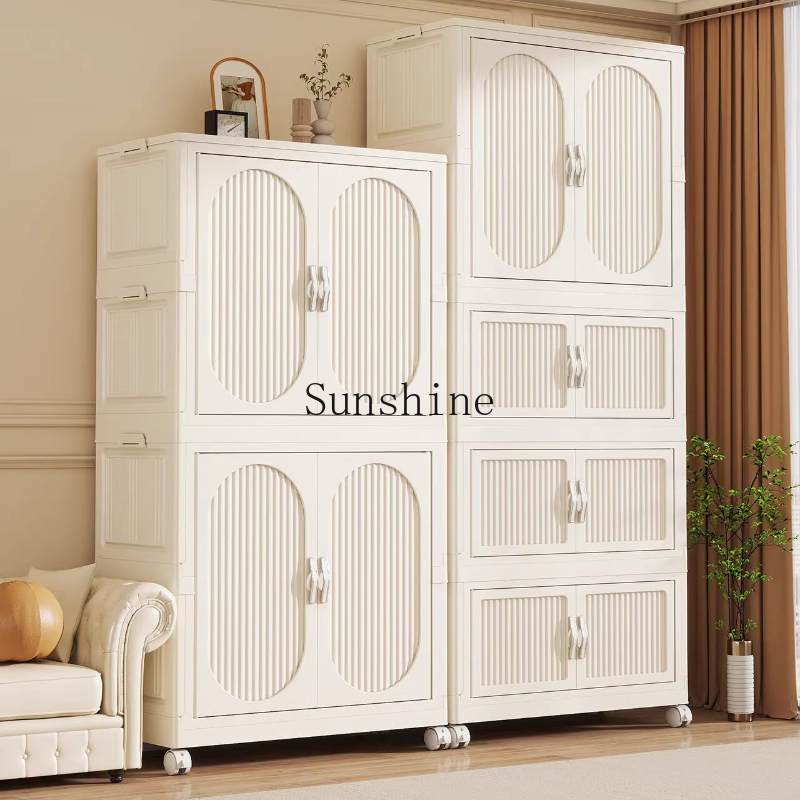 Baby Clothing Organic - Folding simple children's clothing storage cabinet