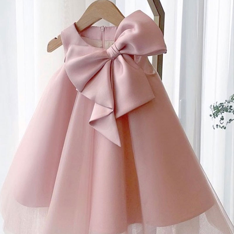 Baby Clothing For Summer - Summer Big Bow Baby Girl Dress