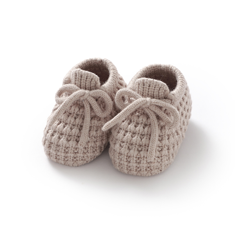 Baby Clothing Yarn - Newborn Baby Shoes Knit Infant Boy