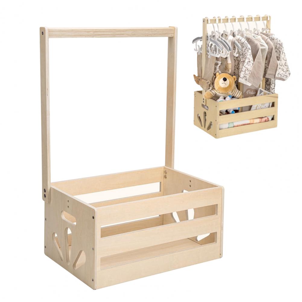 Baby Clothing Rack Gift - Storage Rack Unique Newborn Gift Organizer