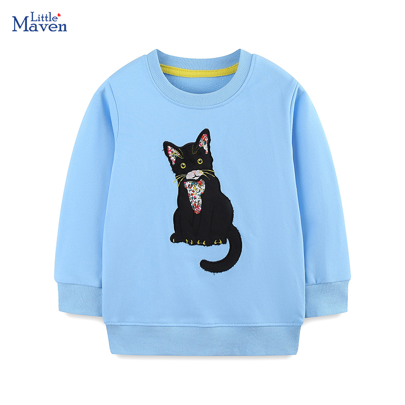 Baby Clothing Embroidery - Little maven Baby Girls Hoodies Kids