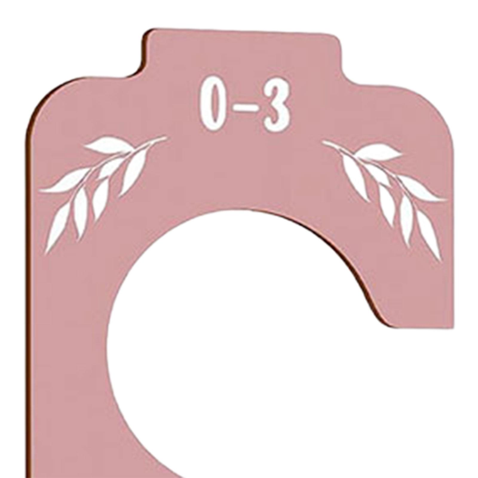 8Pcs Baby Closet Size Dividers - Baby Clothing Rack Gift ulasan dan harga