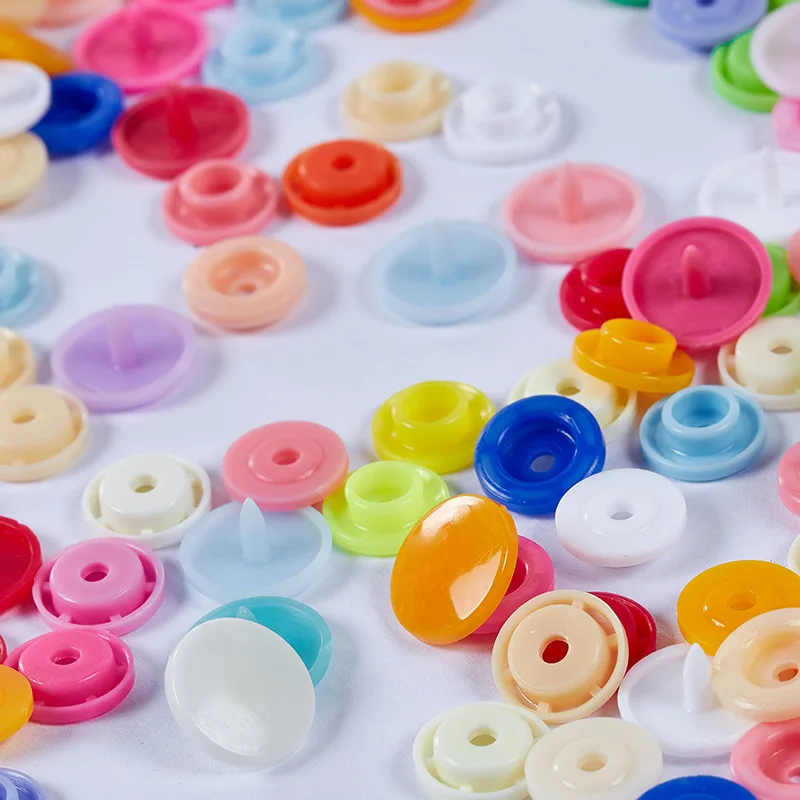 T5 Plastic Snap Buttons Resin  - Baby Clothing Used ulasan dan harga