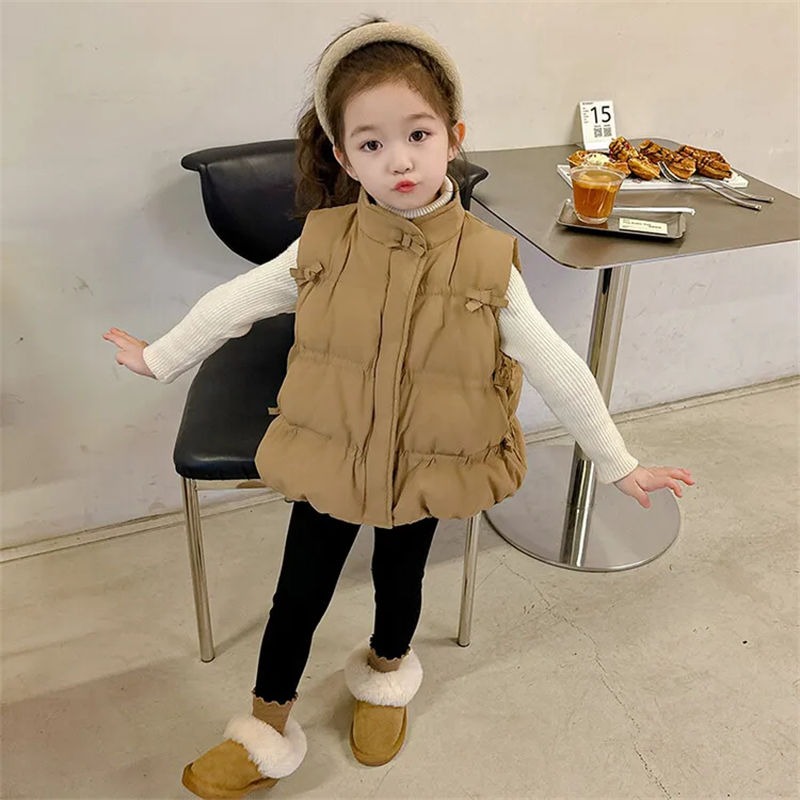Girl's Thickened Winter Vest 2 - Baby Clothing Designer ulasan dan harga