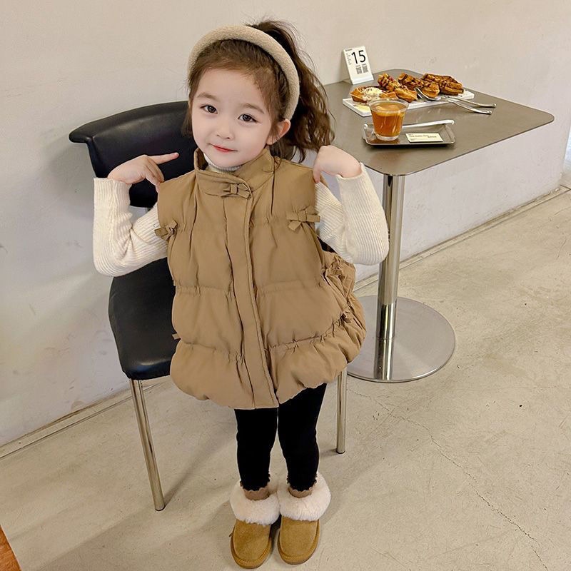 Girl's Thickened Winter Vest 2 - Baby Clothing Designer ulasan dan harga
