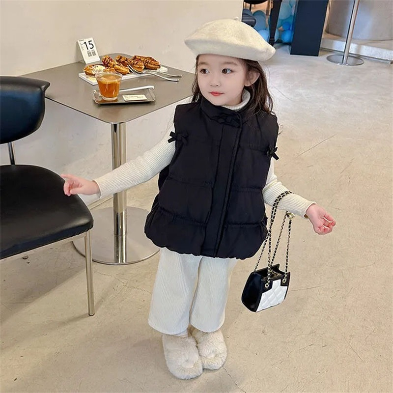 Girl's Thickened Winter Vest 2 - Baby Clothing Designer ulasan dan harga