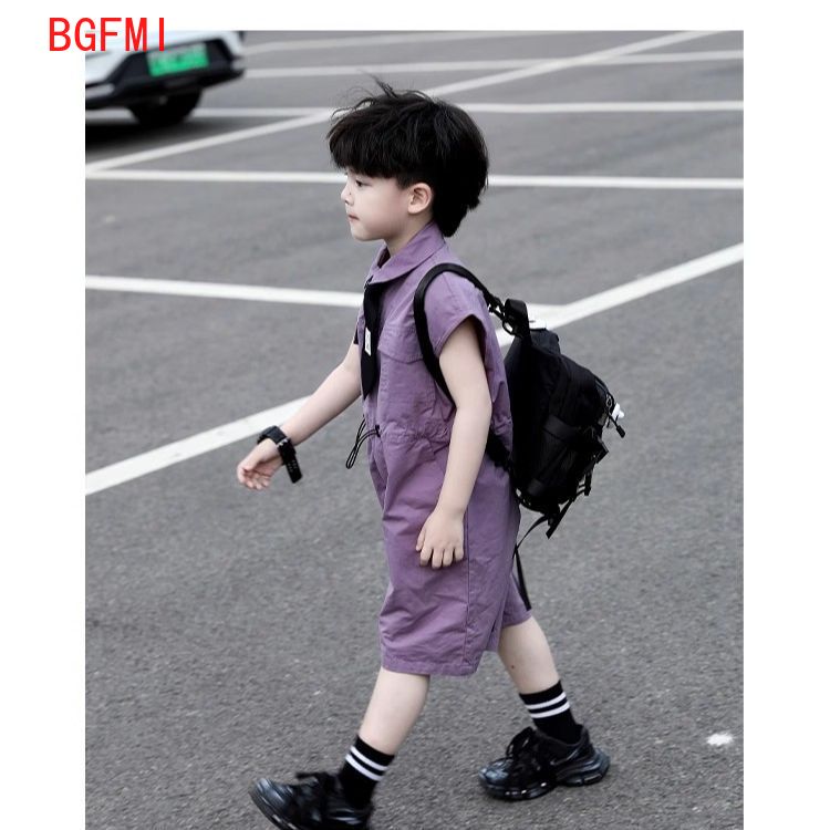 Kids Summer Shorts Overalls Ca - Baby Clothing In Summer ulasan dan harga