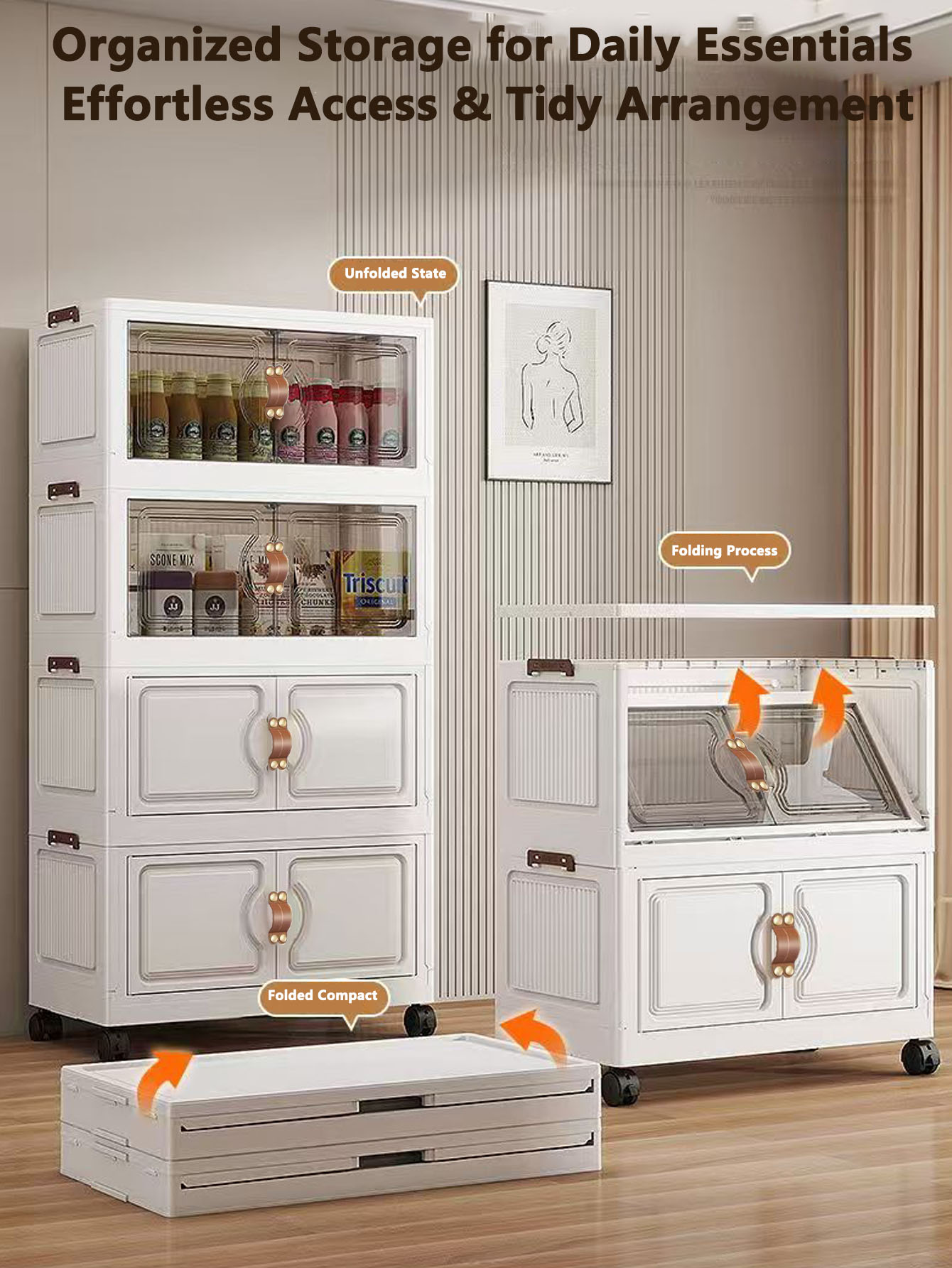 Foldable No-Installation Stora - Baby Clothing Unit ulasan dan harga