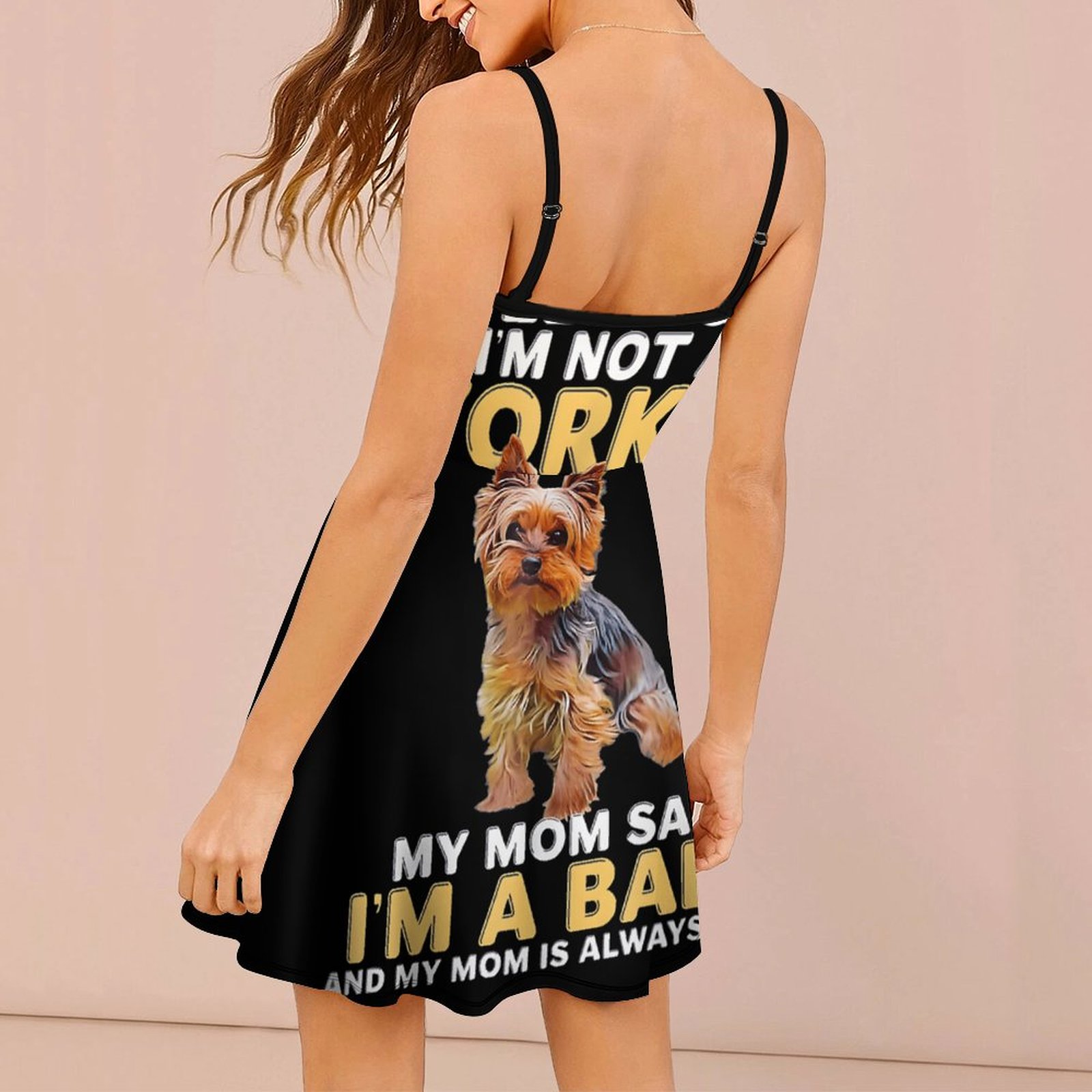 Cute Yorkie Baby Quote Women's - Baby Clothing Quotes ulasan dan harga
