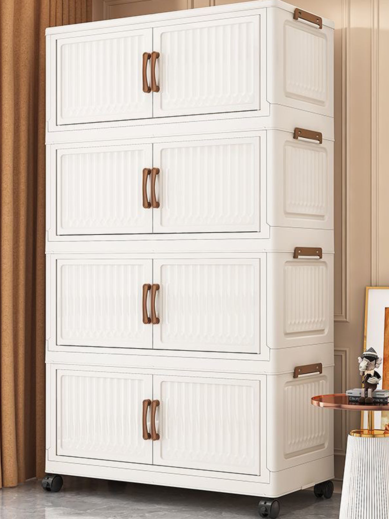 Foldable No-Install Multi-Laye - Baby Clothing Wardrobe ulasan dan harga
