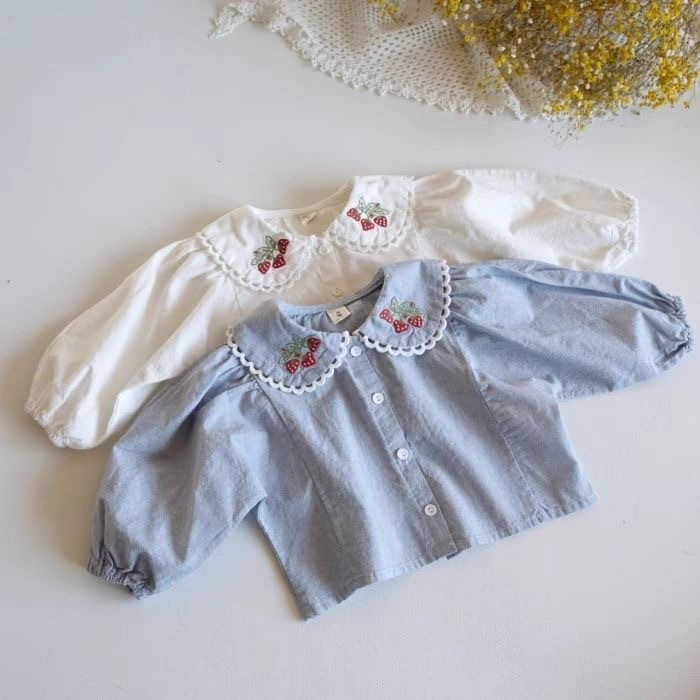 2026 Kids Girls Embroidery Shi - Baby Clothing Embroidery ulasan dan harga