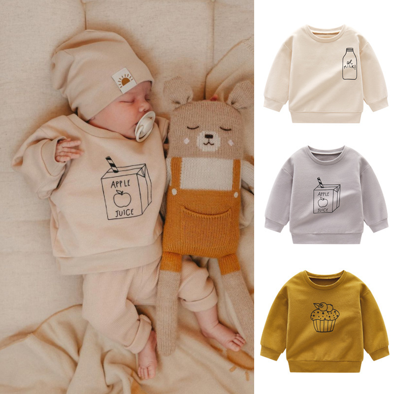 Baby Fashion Sweatshirts O-nec - Baby Clothing Organic ulasan dan harga