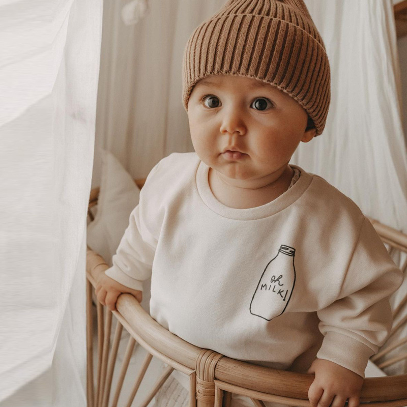 Baby Fashion Sweatshirts O-nec - Baby Clothing Organic ulasan dan harga