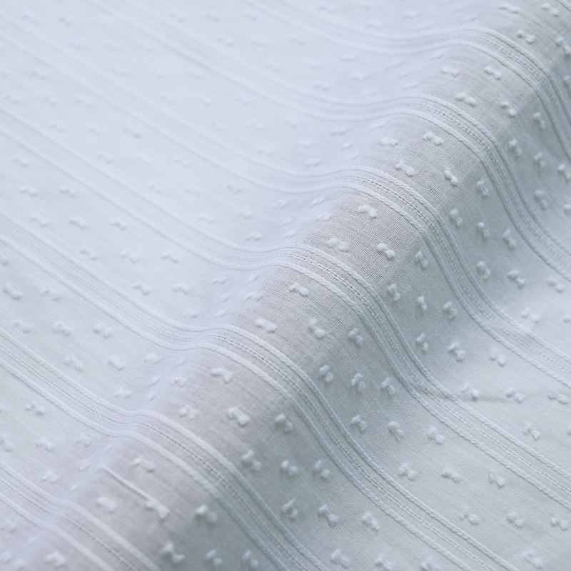 50cm*147cm White Cotton Jacqua - Baby Clothing Organic ulasan dan harga
