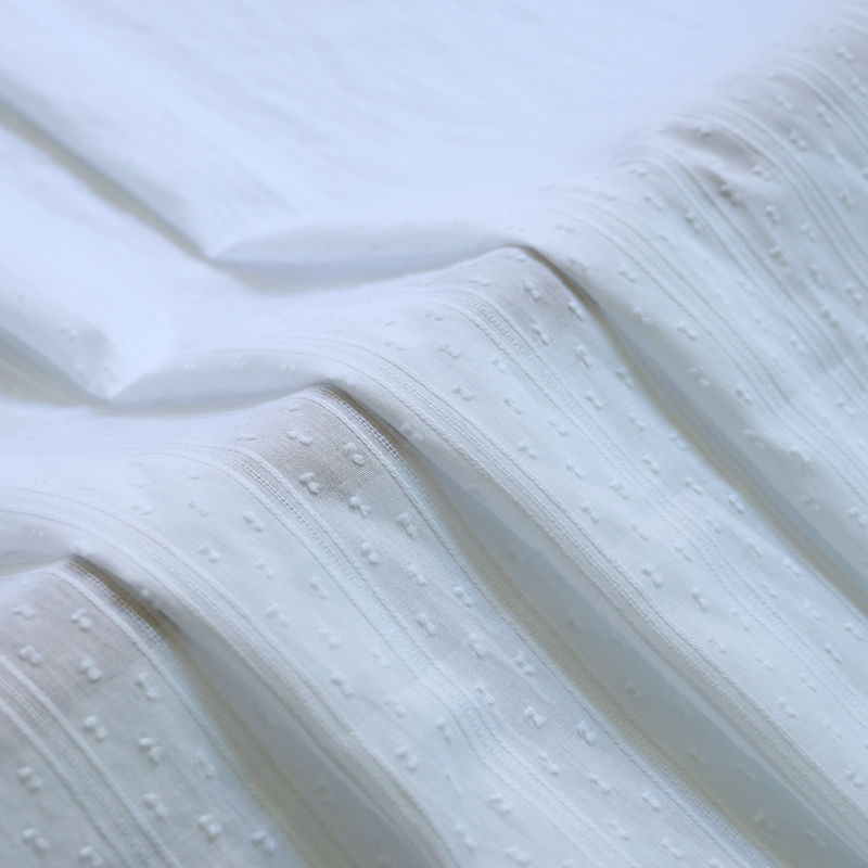 50cm*147cm White Cotton Jacqua - Baby Clothing Organic ulasan dan harga