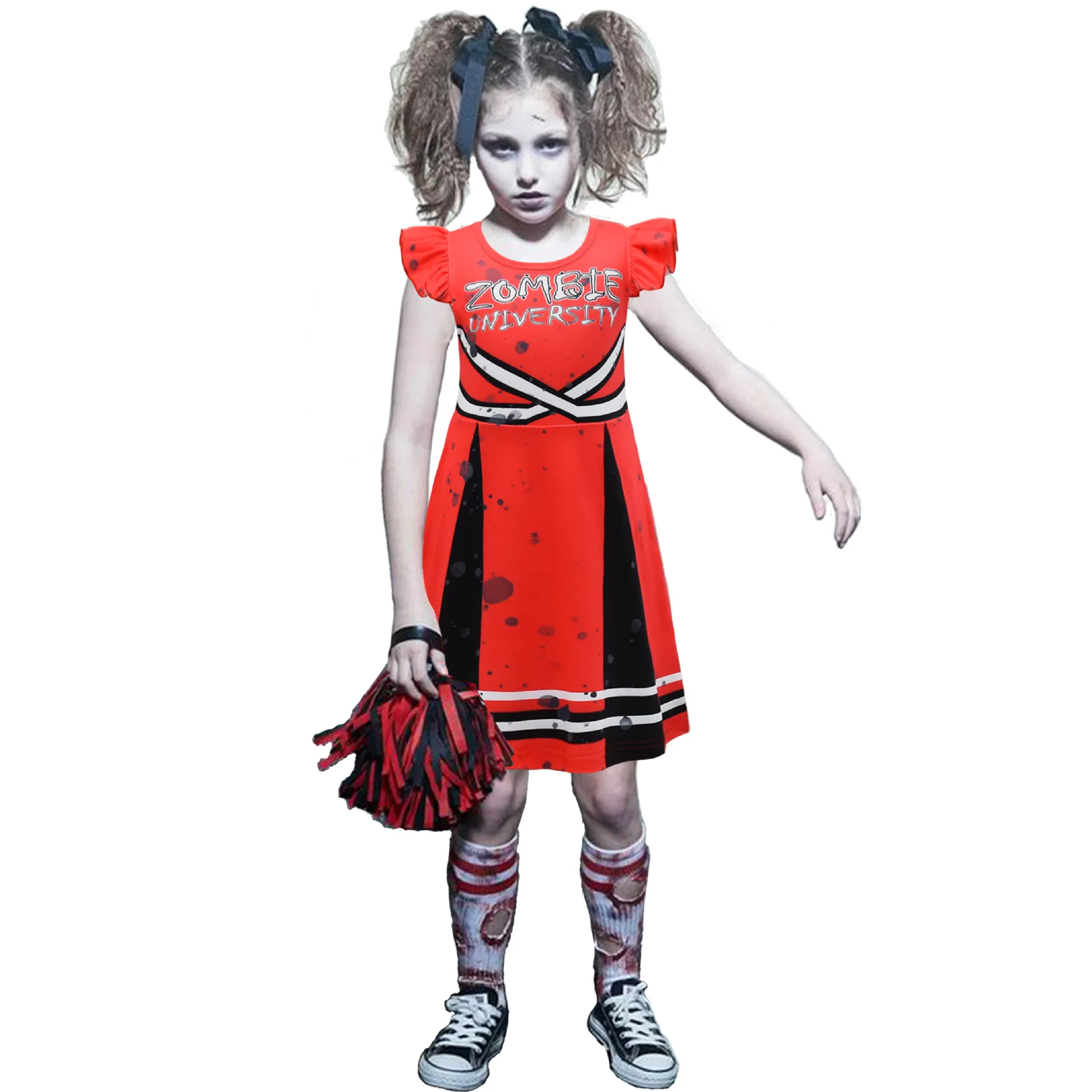 New Grils Dress Zombies 2 Cosp - Baby Clothing Unit ulasan dan harga