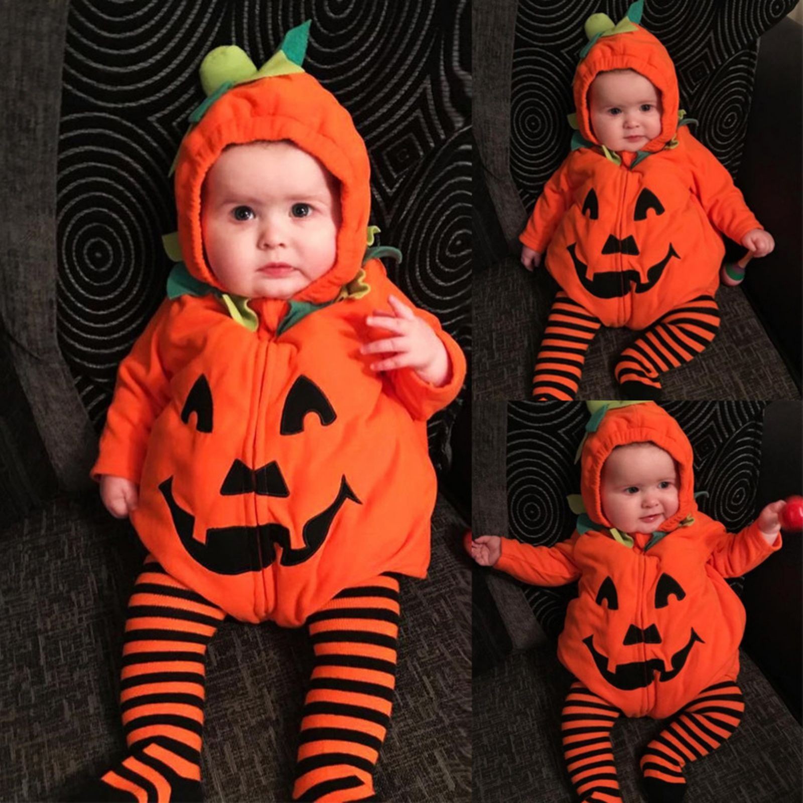 Halloween baby cute pumpkin sh - Baby Clothing Unit ulasan dan harga