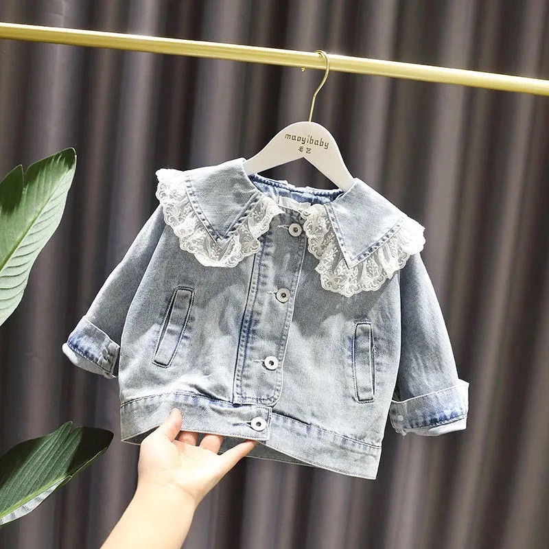1-10 Years Baby Girls Denim Ja - Baby Clothing Designer ulasan dan harga