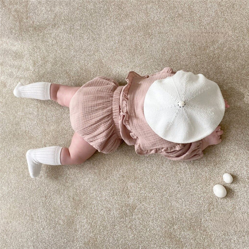 2pcs Newborn Baby Girls Clothe - Baby Clothing Organic ulasan dan harga