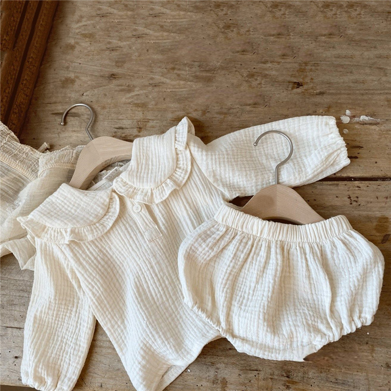 2pcs Newborn Baby Girls Clothe - Baby Clothing Organic ulasan dan harga