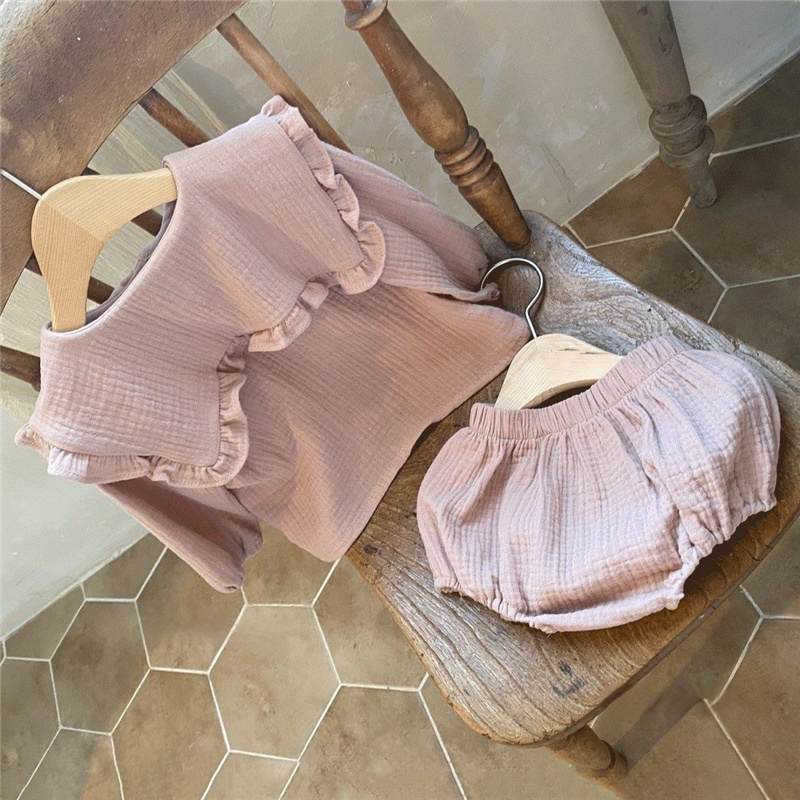 2pcs Newborn Baby Girls Clothe - Baby Clothing Organic ulasan dan harga