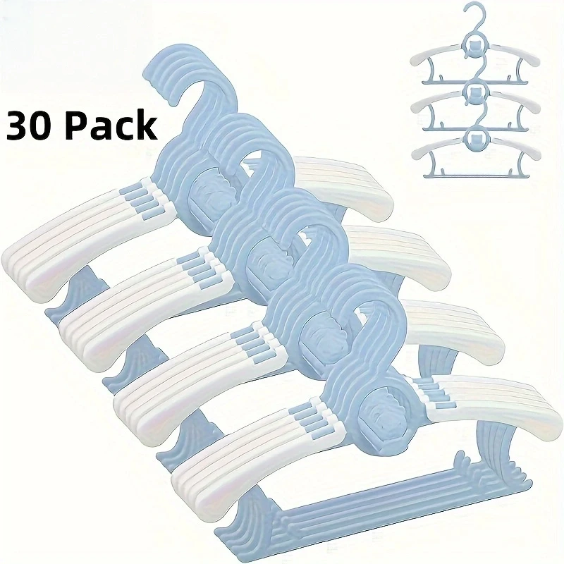 30 Pack PP Plastic Baby Clothe - Baby Clothing Wardrobe ulasan dan harga