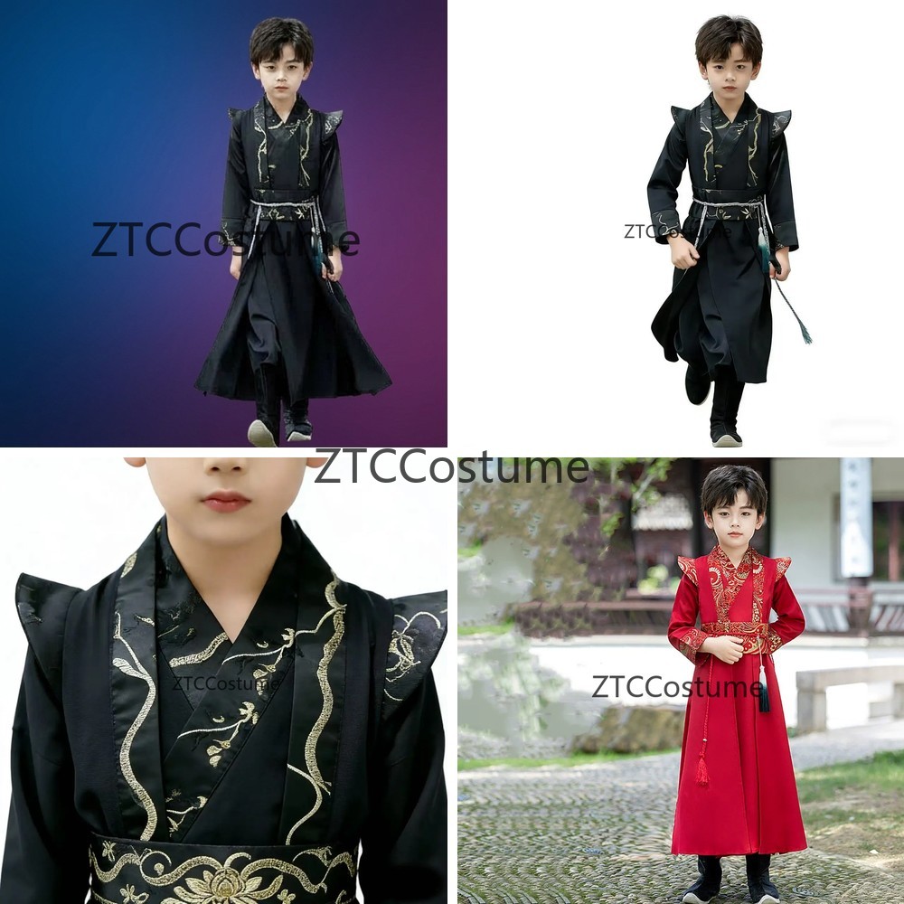 Long Sleeve Boys Hanfu Modern  - Baby Clothing Unit ulasan dan harga