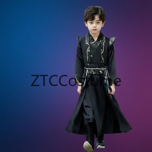 Long Sleeve Boys Hanfu Modern  - Baby Clothing Unit ulasan dan harga