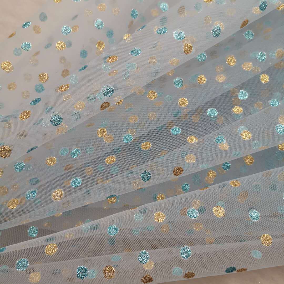 0.5M Colorful Polka Dot Glitte - Baby Clothing Organic ulasan dan harga