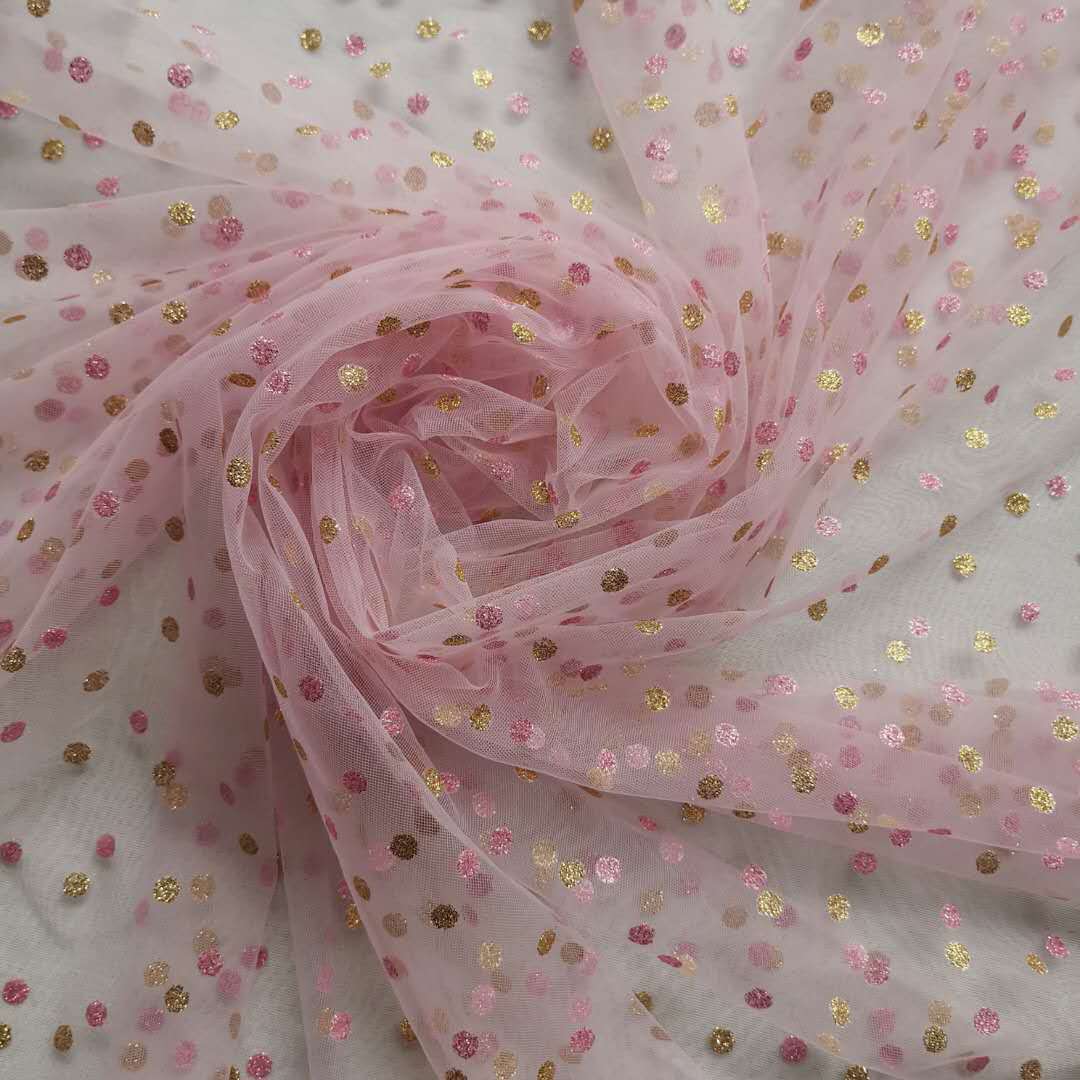 0.5M Colorful Polka Dot Glitte - Baby Clothing Organic ulasan dan harga