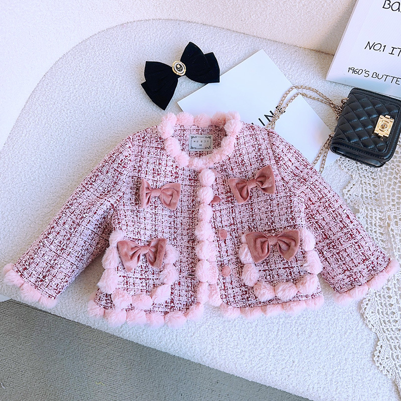 Adorable Pompom Design Baby Gi - Baby Clothing Designer ulasan dan harga